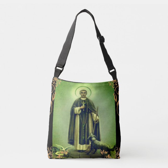 Bolsa Ajustável Santo Martin De Porres Prayer (Frente)