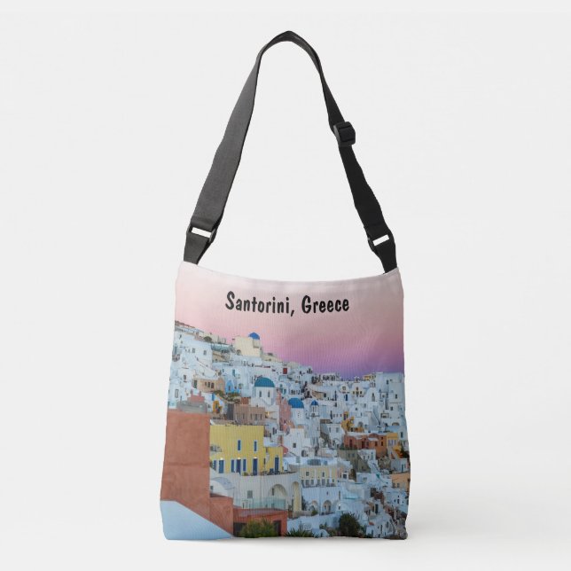 Bolsa Ajustável Santorini, Grécia (Frente)