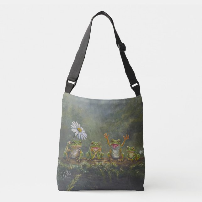 Bolsa Ajustável Sapos "Daisy Day" (Frente)