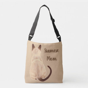 Bolsa Ajustável Sasha Siamese Gatinho de Gato Olhando para Fora da