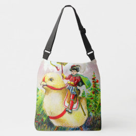 Bolsa Ajustável Saudações à Páscoa Whimsical: Cavaleiro sobre o Pi