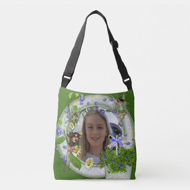 Bolsa Ajustável Saudações das fadas primavera (Frente)
