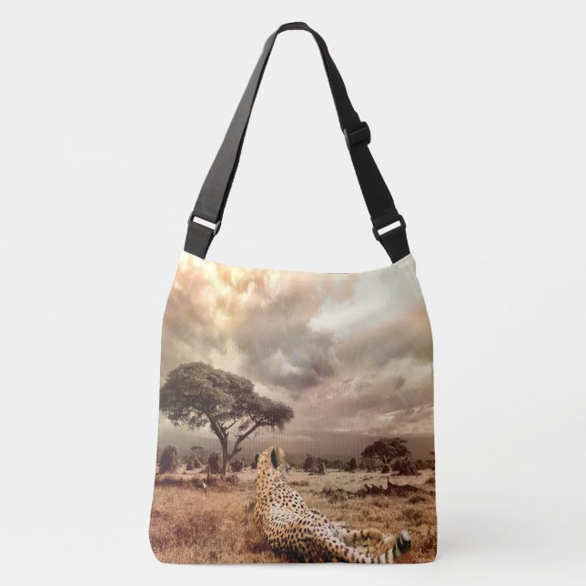 Bolsa Ajustável Savanna Cheetah (Frente)