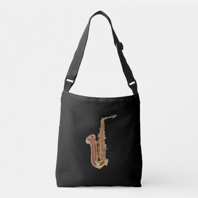 Bolsa Ajustável saxofone (Frente)