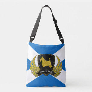Bolsa Ajustável Scottie Dourado sua bandeira do Scottish do texto