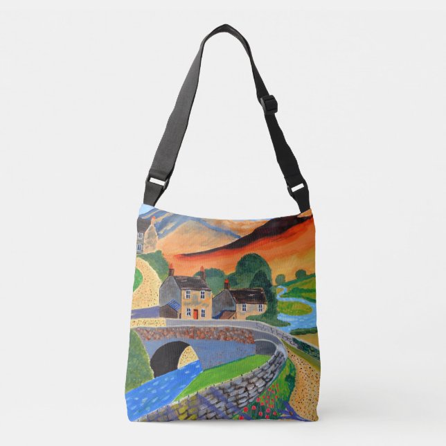 Bolsa Ajustável Scottish Highlands 2 cross body bag (Frente)