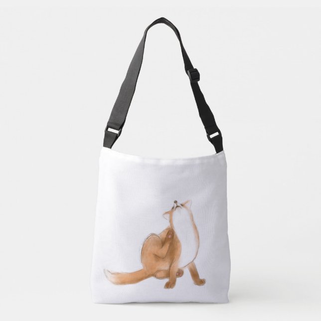 Bolsa Ajustável Scratching fox (Frente)
