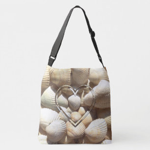 Bolsa Ajustável Sea Shells Summer Beach Life Seashells Hearts