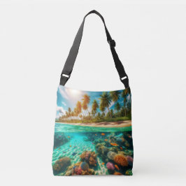 Bolsa Ajustável Sealife Tropical Beach Ocean