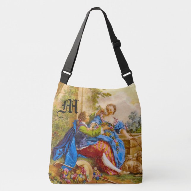 Bolsa Ajustável Segredo Romance Girassol Monograma Barroco Persona (Frente)