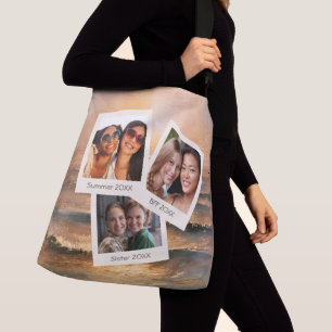 Bolsa Ajustável SEIS FOTOS - Saco de corpo cruzado personalizado