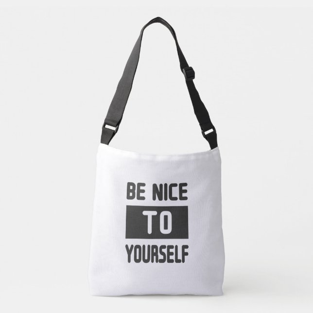 Bolsa Ajustável Seja bom para si mesmo (Frente)