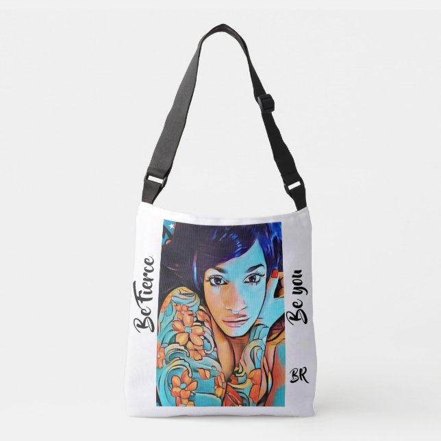 Bolsa Ajustável Seja feroz seja você (Frente)