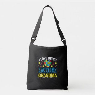 Bolsa Ajustável sensibilizar as pessoas para o autismo, a avó do a