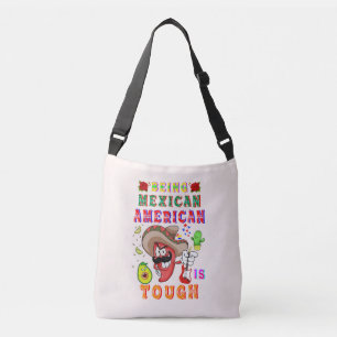 Bolsa Ajustável Ser Mexicano-Americano É Difícil