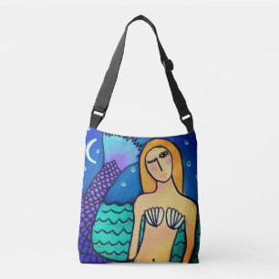 Bolsa Ajustável Sereia de Abstrato Funky
