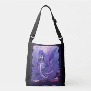 Bolsa Ajustável Sereia do Oceano Roxo