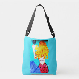 Bolsa Ajustável sereias louras e triguenhas azuis