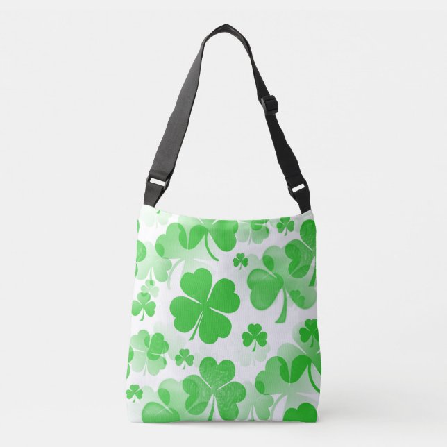 Bolsa Ajustável Shamrocks Tatuagem um padrão perfeito + suas ideia (Frente)