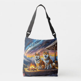 Bolsa Ajustável Shiba Inu Star Gazing 02 Design por Rich AMeN Gill