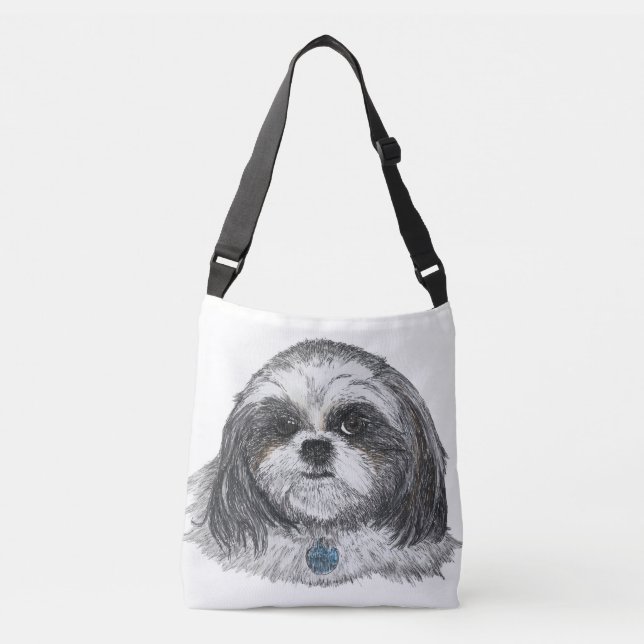 Bolsa Ajustável Shih Tzu Dog (Frente)