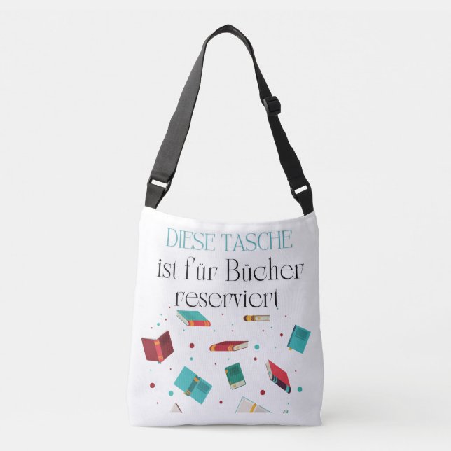 Bolsa Ajustável Shopper / Büchertasche für Bücherliebhaberinnen (Frente)