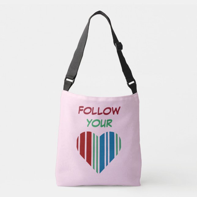 BOLSA AJUSTÁVEL SIGA SEU CORAÇÃO (Frente)