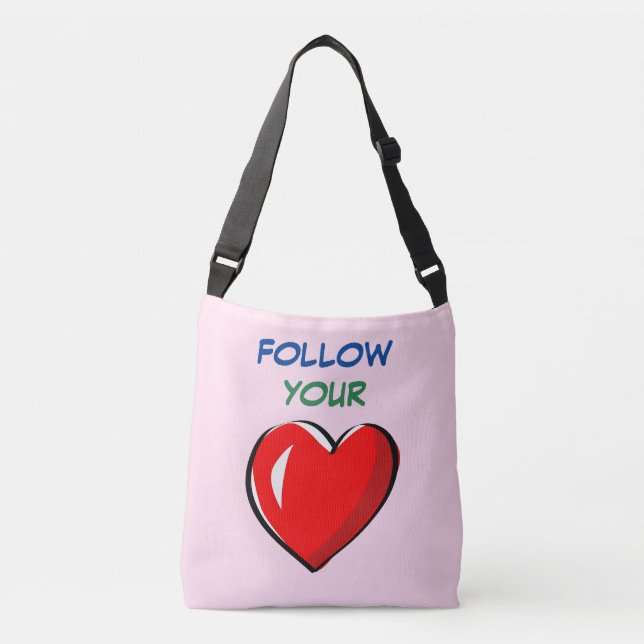 BOLSA AJUSTÁVEL SIGA SEU CORAÇÃO (Frente)