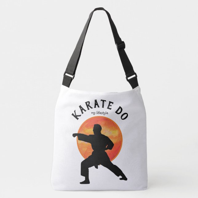 Bolsa Ajustável Silhueta & Artes Marciais Sol Nascente Japão Carat (Frente)