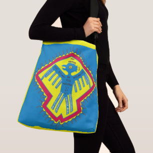 Bolsa Ajustável símbolo de ave nativo americano