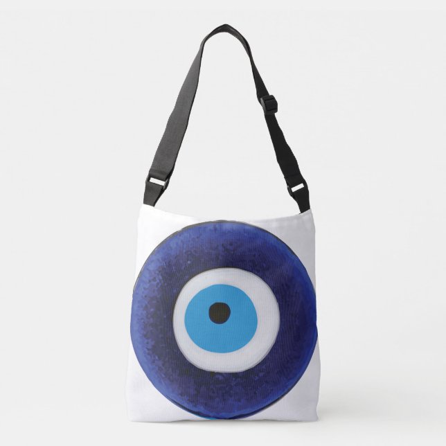 Bolsa Ajustável Símbolo de Proteção dos Olhos de Mau Nazar (Frente)