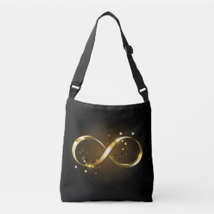Bolsa Ajustável Símbolo Infinity do ouro