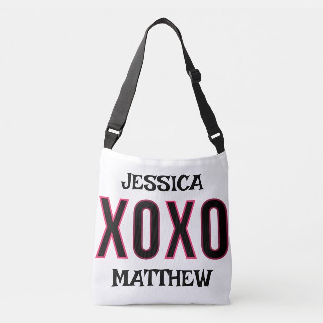 Bolsa Ajustável simples e elegante namorados, doce para casal (Frente)