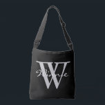 Bolsa Ajustável Simplesmente monogramas & nomes   seu backgr. &<br><div class="desc">O instantâneo & a ideia simplesmente mentais projetam por EDDA Fröhlich/modelos de EDDArt | para seus próprios monograma e nome. | para mais ideias e design, sentem livres escrever-me um email: contact@eddart.de ou tem um olhar aqui: www.zazzle.com/simply_ideas* | tem o divertimento e esteja feliz:-) exemplo do monograma de |: Exemplo...</div>