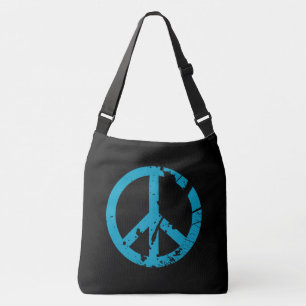 Bolsa Ajustável Sinal de paz Boho retro do hippy