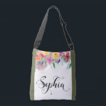 Bolsa Ajustável Sinal de Sophia floral Calliografia Baby<br><div class="desc">Sinal de Sophia floral Calliografia para Bebê - impressões de arte em vários materiais. Uma ideia de presente de excelente para iluminar sua casa. Também comprar este trabalho de arte em capas de telefone, roupa, canecas, travesseiros e muito mais. Poster e Impressão de arte em roupas e para seu muro...</div>