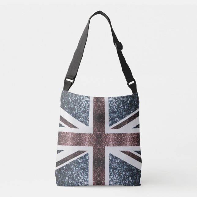 Bolsa Ajustável Sinalizador russo do Reino Unido brilha vermelhos (Frente)
