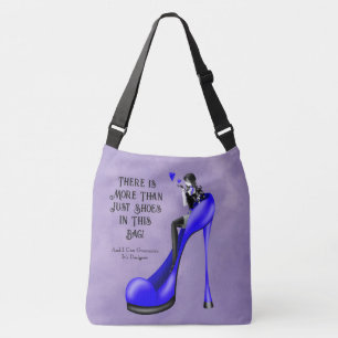 Bolsa Ajustável Slogan Personalizado Diva da Moda em Stiletto