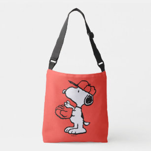 Bolsa Ajustável Snoopy Varsity Sports Baseball