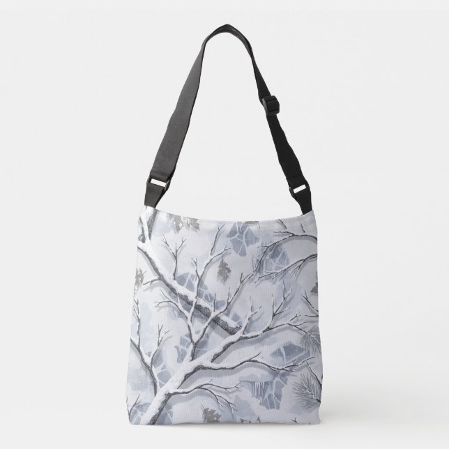 Bolsa Ajustável Snowy Environments Camouflage  (Frente)