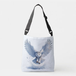 Bolsa Ajustável Snowy Owl no meio de um Swoop