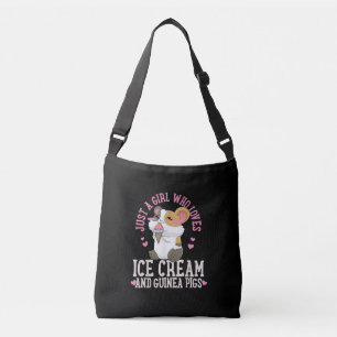 Bolsa Ajustável Só Uma Garota Que Adora Porcos De Sorvete E Guin