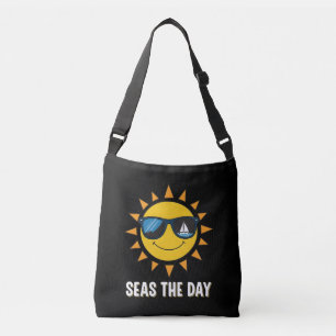 Bolsa Ajustável Sol Sorridente de Óculos de Sol Conquista o Mar