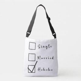 Bolsa Ajustável Solteiro, Casado, Hehehe Relação Engraçada