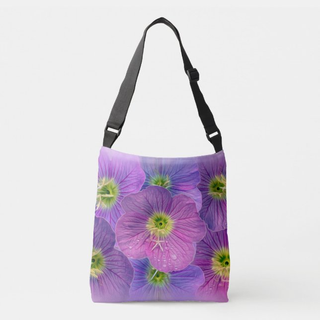 Bolsa Ajustável Sombras de púrpura (Frente)