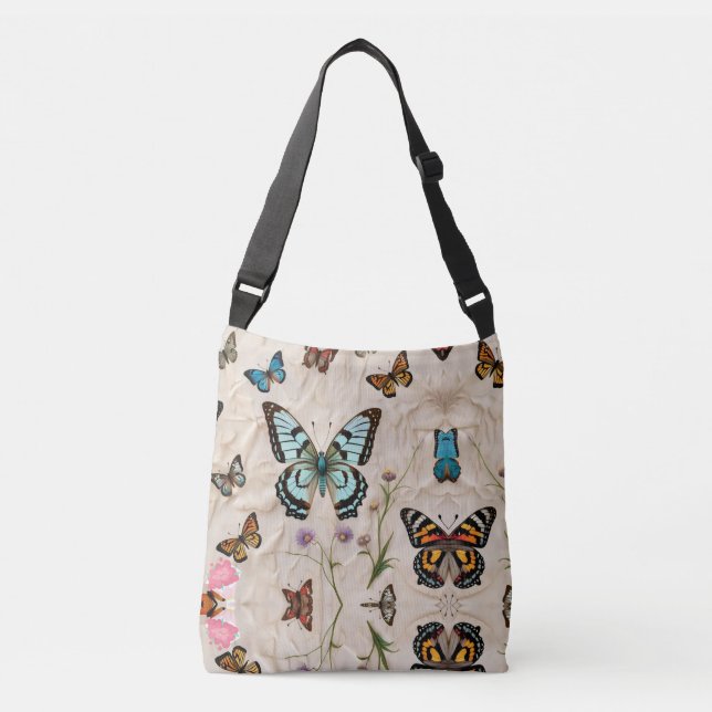 Bolsa Ajustável "Sonhos da Borboleta" (Frente)