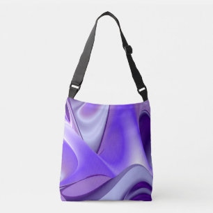 Bolsa Ajustável Sonhos de Arco-Íris de Flor Roxo