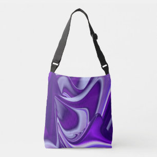 Bolsa Ajustável Sonhos de Arco-Íris de Flor Roxo