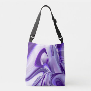 Bolsa Ajustável Sonhos de Arco-Íris de Flor Roxo