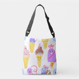 Bolsa Ajustável Sorvetes Kawaii, um padrão bonito e perfeito.